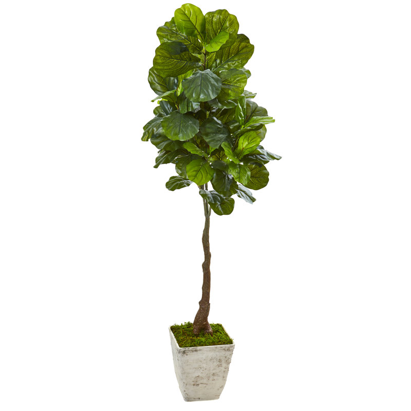 Arbre à fleurs en feuille de figues artifcial