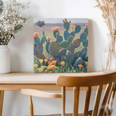 Plantes tropicales, art mural 16 po x 16 po