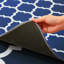 AVA Navy Machine Tufted Printed Area Rug-153581292