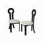 Chaise en caoutchouc et bois massif-1459888652
