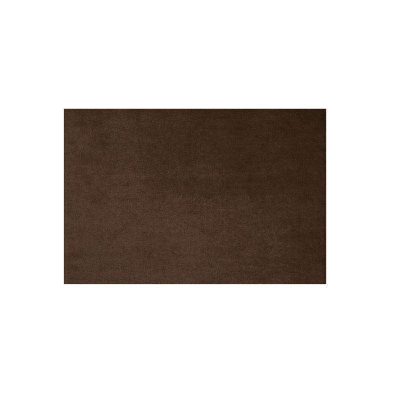 Canapé Dione brun foncé imitation mohair, Brun 