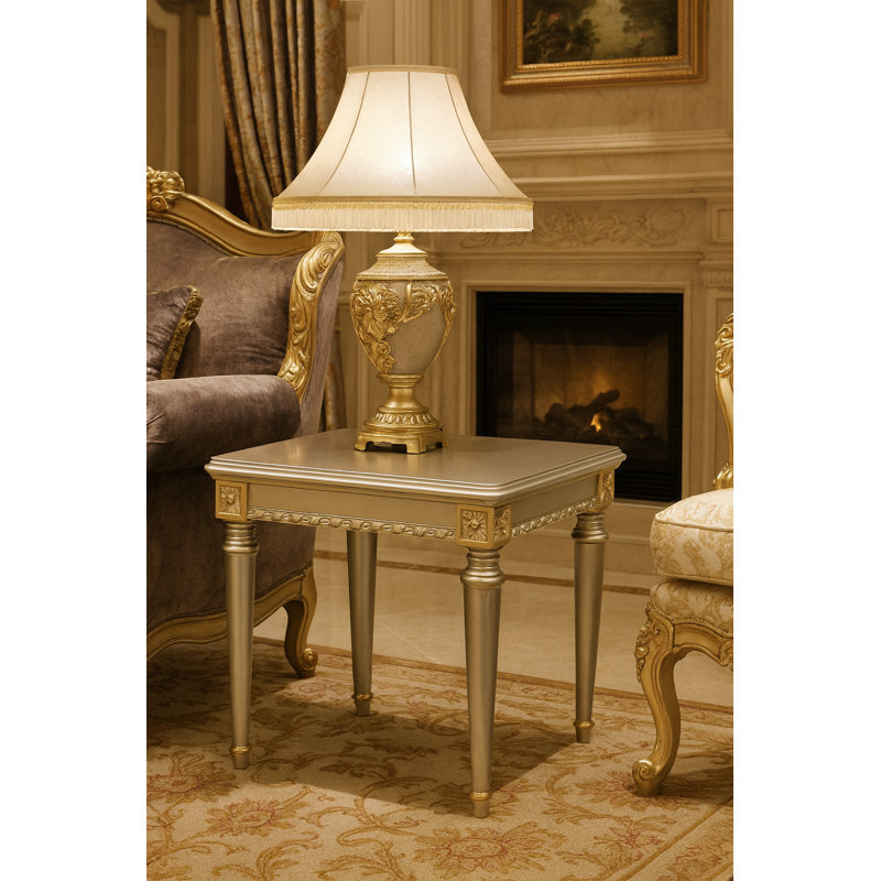 Infinity Solid Wood End Table