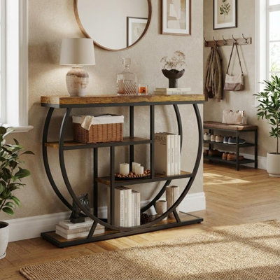 Console et table de vestibule Rustic Industrial