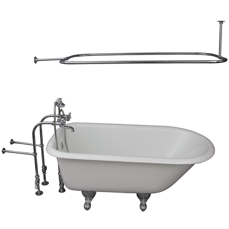 Baignoire de trempage sur pattes 55,5 "x 30,13" Antonio