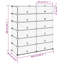 12 Pair Shoe Rack-91688084