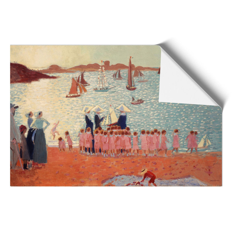 Regatta by Maurice Denis - No Frame Painting, 42cm H x 59cm W x 0.1cm D