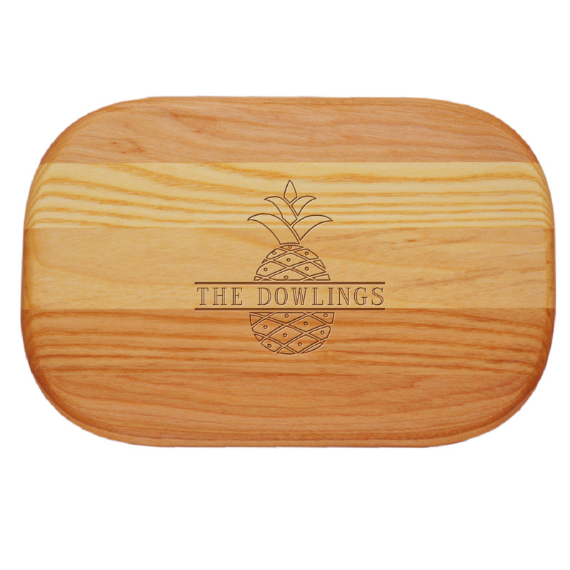 Carved Solutions Wood Cutting Board, Yes