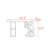Medieval-style solid wood console table-1232048461
