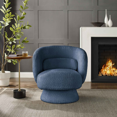Saboor 30.7'' W Swivel Accent Chair