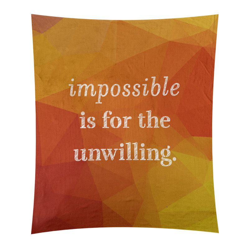 Tapisserie quote-en polyester en faux gemme, H 60 po x l 51 po, Ambre