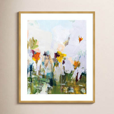 Spontaneous Summer Flowers Painting