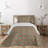 Eclectic Polyester Geometric Shapes Coverlet-41886807