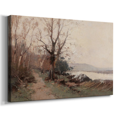 Paysages rétro-CCVVII -Galerie enveloppée Cavas