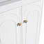 Meuble-lavabo autoportant et 2 portes d'armoire à fermeture en douceur (emballage KD) - sans le lavabo-178589382-178589380