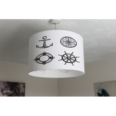Cotton Drum Lamp Shade ( Uno )