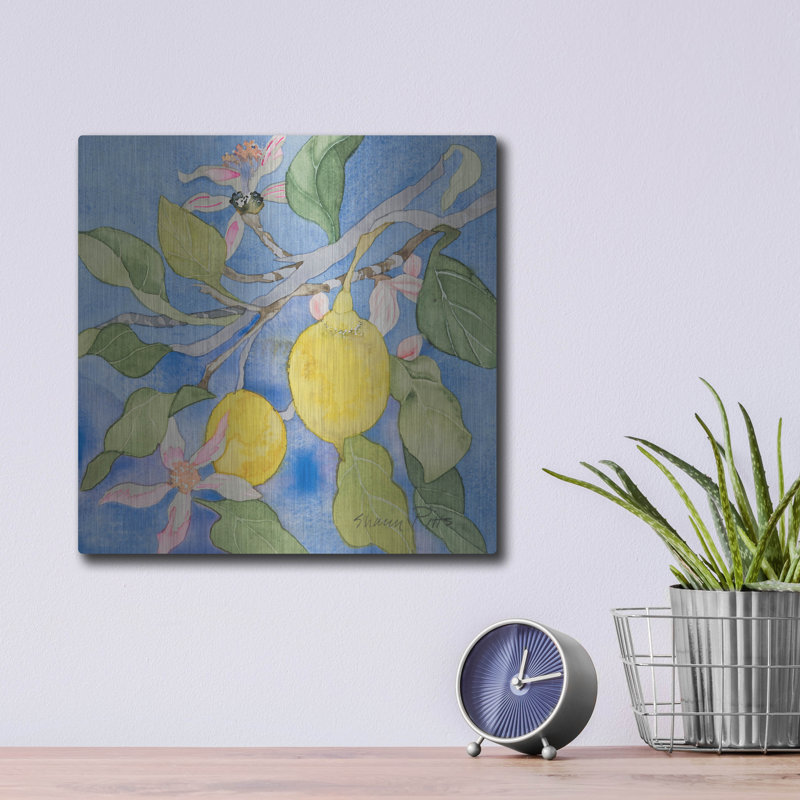 "Lemon Tree Italy 1" par Sharon Pitts, H 12 po x l 12 po