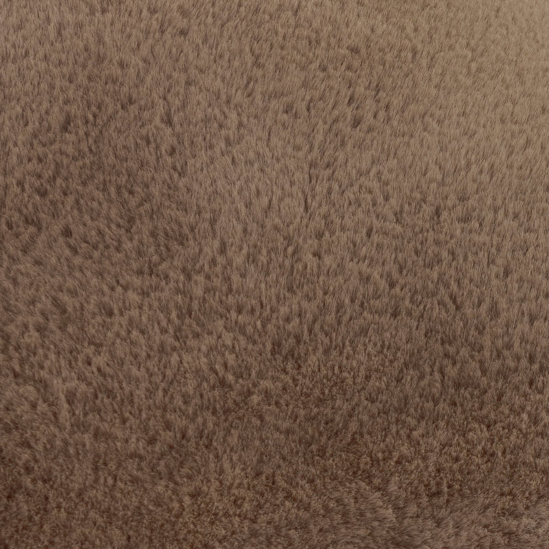 Kallu Square Cushion, Brown, Square 55cm, Polyester