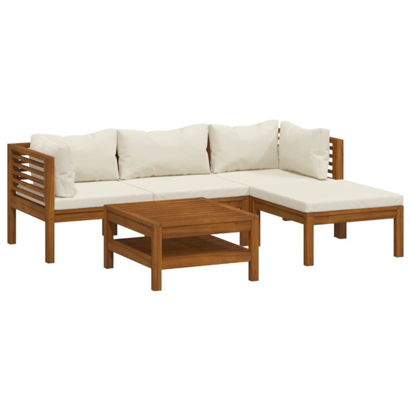 Suntke 5 Piece Lounge Sectional Seating Group