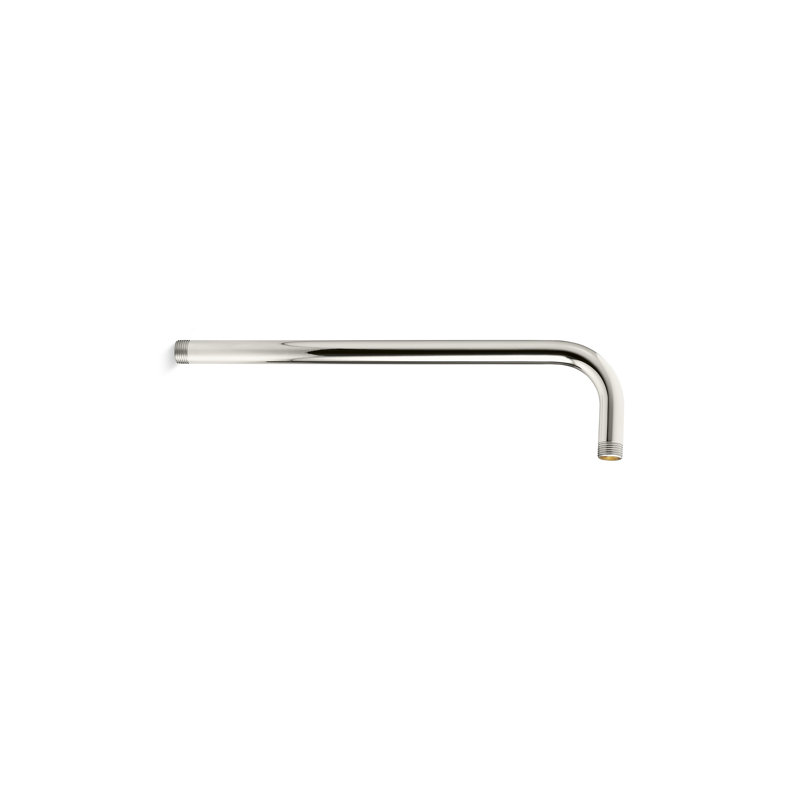 Foundations Wall-Mounted Rain Shower Arm, Nickel Silver