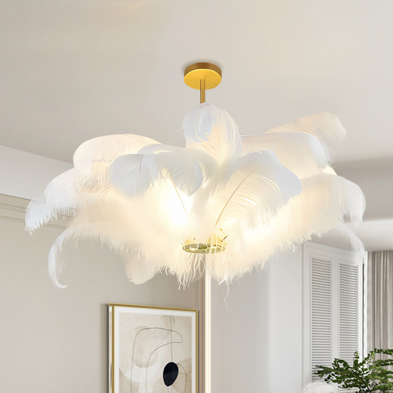‘Macclenny 3’ Geometric LED Pendant Lamp 3-Lights, 30cm H x 90cm W x 90cm D