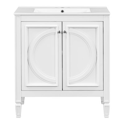 30" Bathroom Vanity With Sink