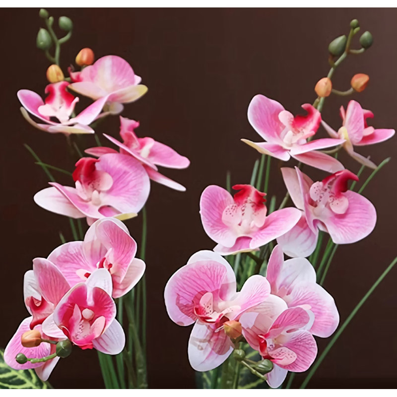 Décoration de vase à fleurs Simulation Bonsai, Rose clair
