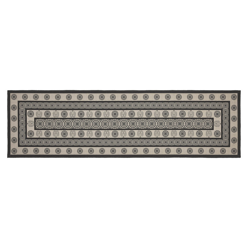 Tapis intérieur / extérieur Custom House avec envers antidérapant, Tapis de couloir 1 pi 10 po x 6 pi 6 po