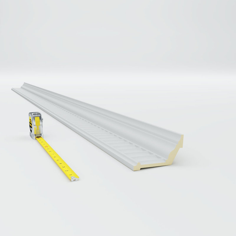 Primed Polyurethane Lyon Crown Moulding 4 3/4"H x 94 1/2"L