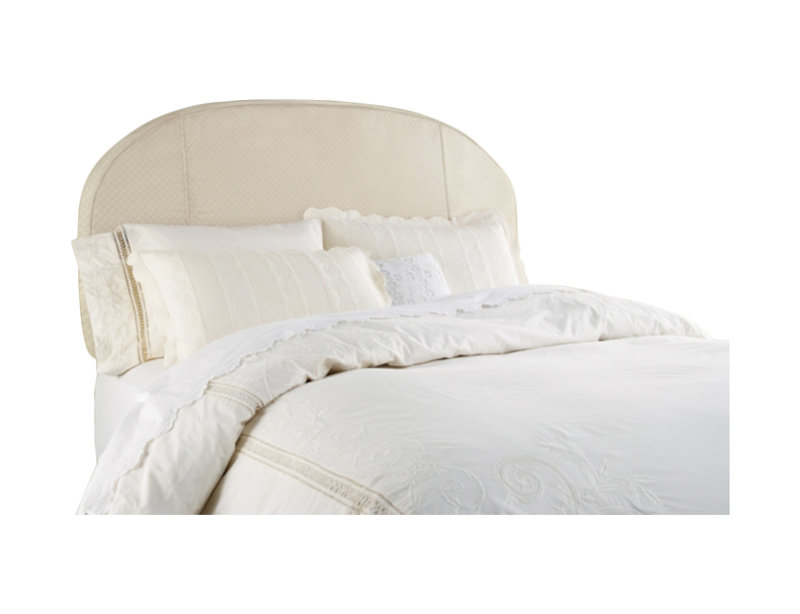 Tête rembourrée diamond matelassé, Très grand, Brique