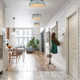 Calico 2 Light Steel Flush Mount