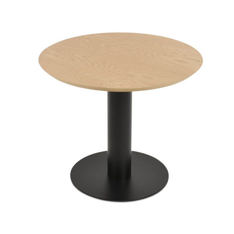 Table ronde Tango, H 29,5 po x l 36 po x L 36 po, Naturel / naturel