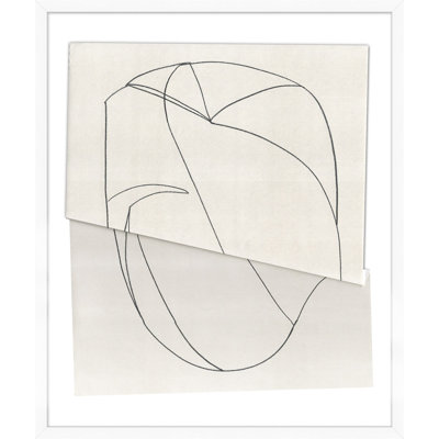 Worldly Lines 1 Framed Print