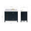 Meuble-lavabo simple 42 po avec comptoir Cambridge-88398673-134280781-134280782