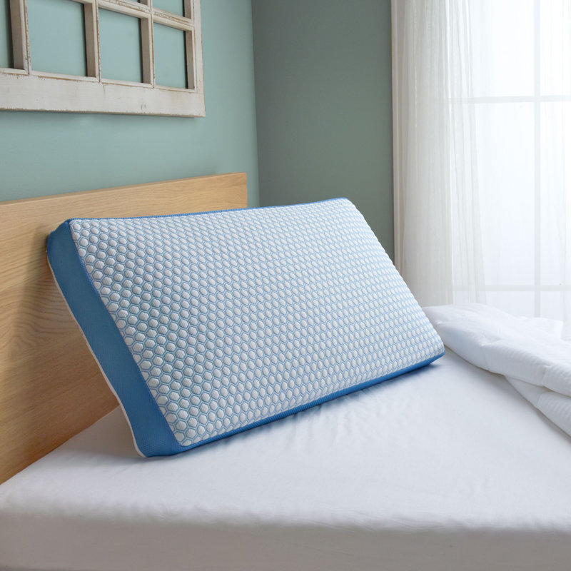 TruCool Side Sleeper Pillow featuring Serene Foam, King, 6.5"