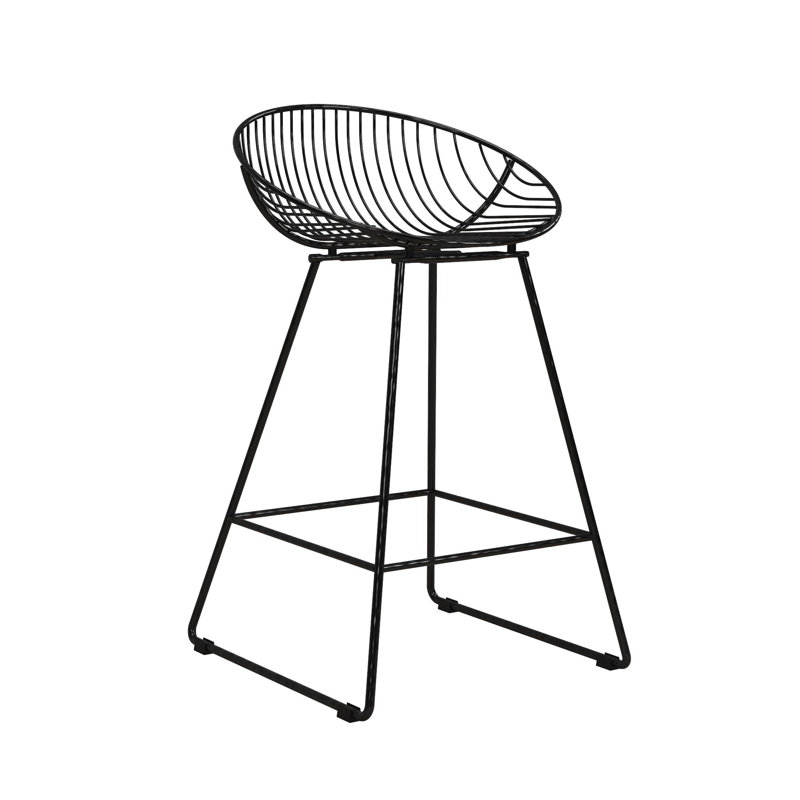 Brooklane Counter Stool with Metal Frame