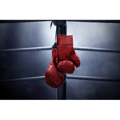 Boxing Gloves by FOTOKITA - Wrapped Canvas Print