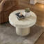 Table basse ronde en fibre de verre