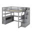 Lit mezzanine double avec bureau et tablettes-634070676-634070679