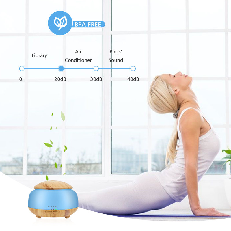 Plug-in Essential Oil Diffusers, Natural/Blue
