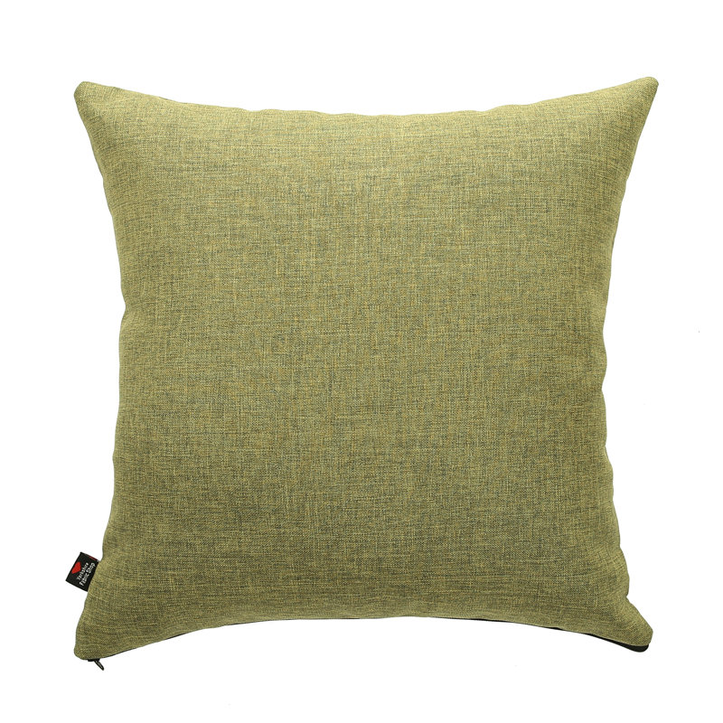 Millet Square Cushion, 43 x 43cm, Green Grass