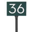 Floating 1-Line Lawn Address Sign-669034588-669038411-659383323