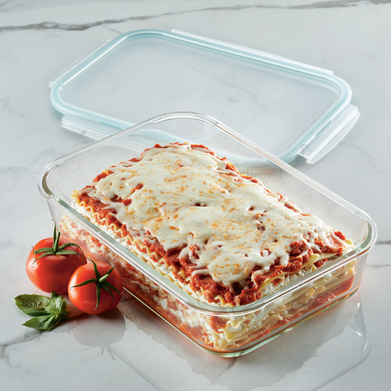 LocknLock 6 Piece Glass Bakeware Set
