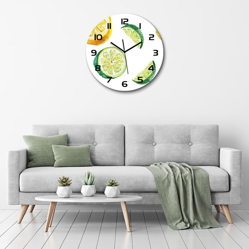Jisoo Glass Wall Clock