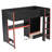 Loft Bed Of Gaming Design With Desk, Wardrobe, Led And A Drawer-1710710498