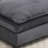 Comfortable Ottoman In Velvet（ONLY OTTOMAN)