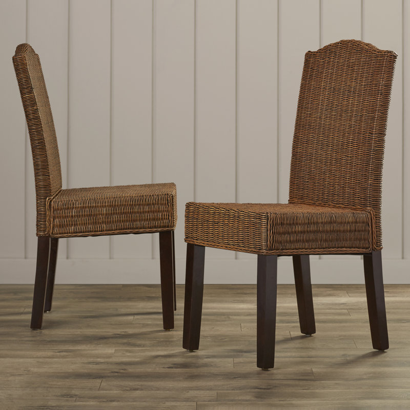 Hutto 18.8'' H Pine Side Chair, Brown