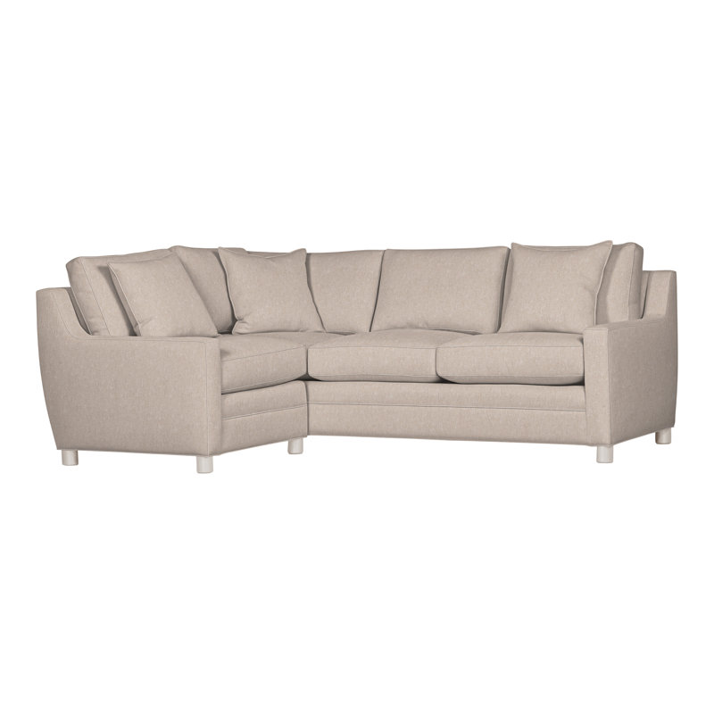 American Bungalow 2-Piece Fairgrove Sectional, Casa Blanca, Jiggles Fawn