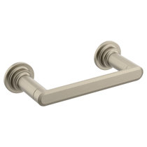 Brushed Nickel Toilet Paper Holder Stand With Storage For 7 - Temu