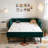 modern velvet daybed, sturdy wooden bed frame-1759476355