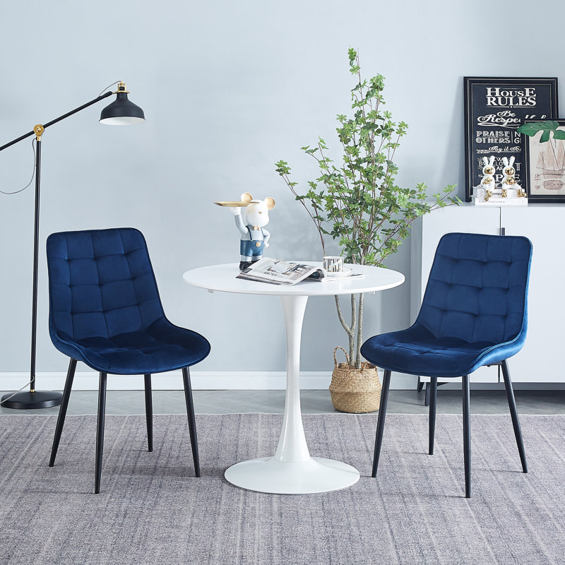 Chaise d'appoint Hillerod, Bleu